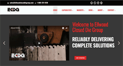 Desktop Screenshot of ellwoodcloseddiegroup.com