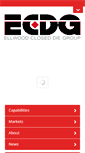 Mobile Screenshot of ellwoodcloseddiegroup.com